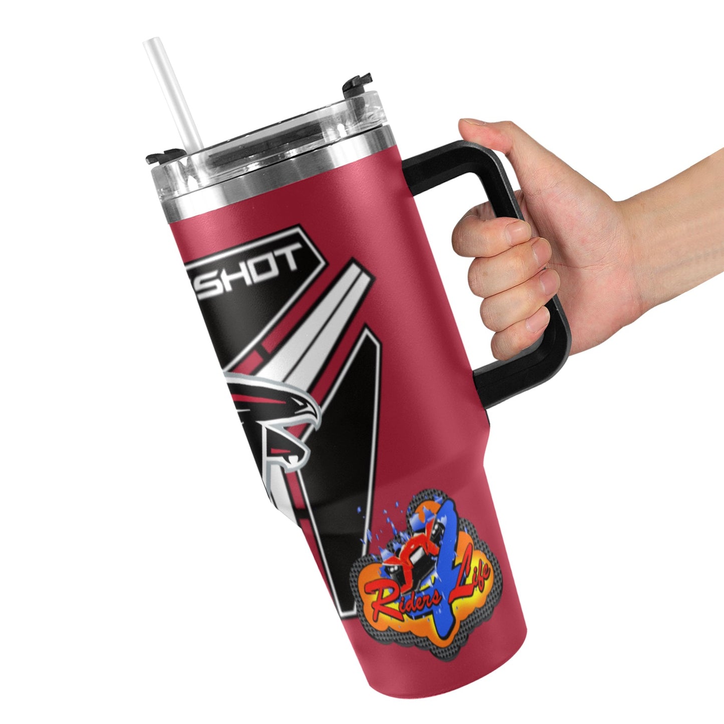 R4L FALCONS 40OZ TUMBLER 2025