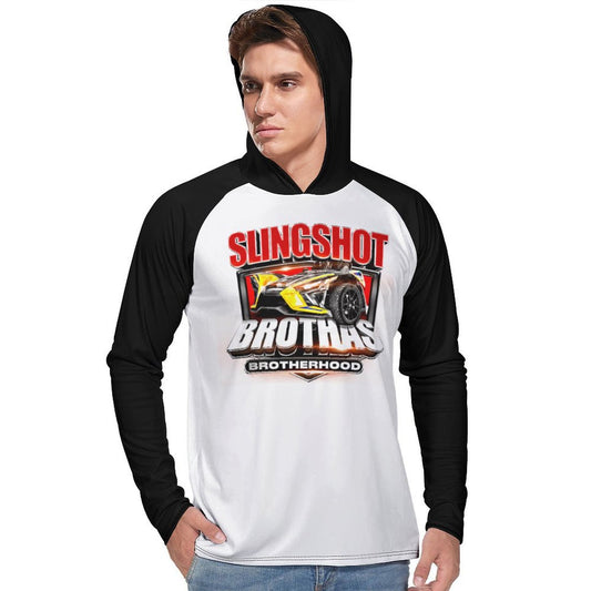 Slingshot Brothas Long Sleeve Sun Protection Hoodie - Blk