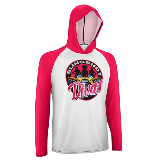Slingshot Divas Long Sleeve Sun Protection Hoodie - Coral