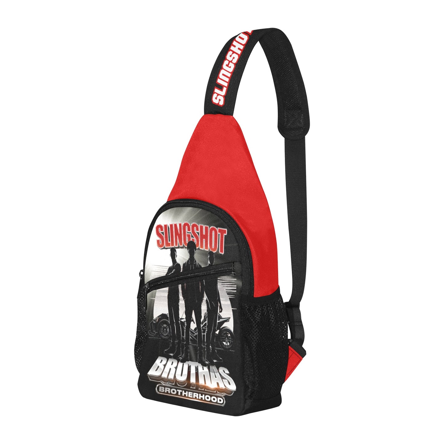 R4L Slingshot Brothas Crossbody Bag Red