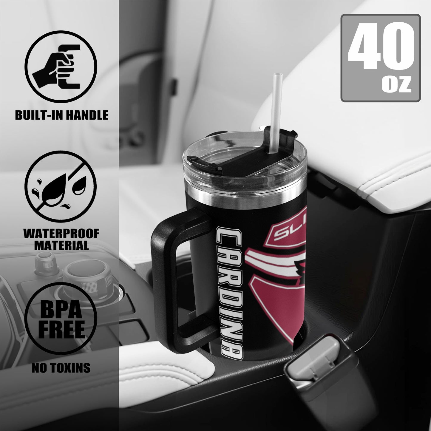 R4L CARDINALS 40OZ TUMBLER 2025