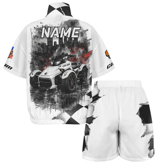 R4L Womens Monochrome Two Piece Ponjee Sun Protection - Can Am