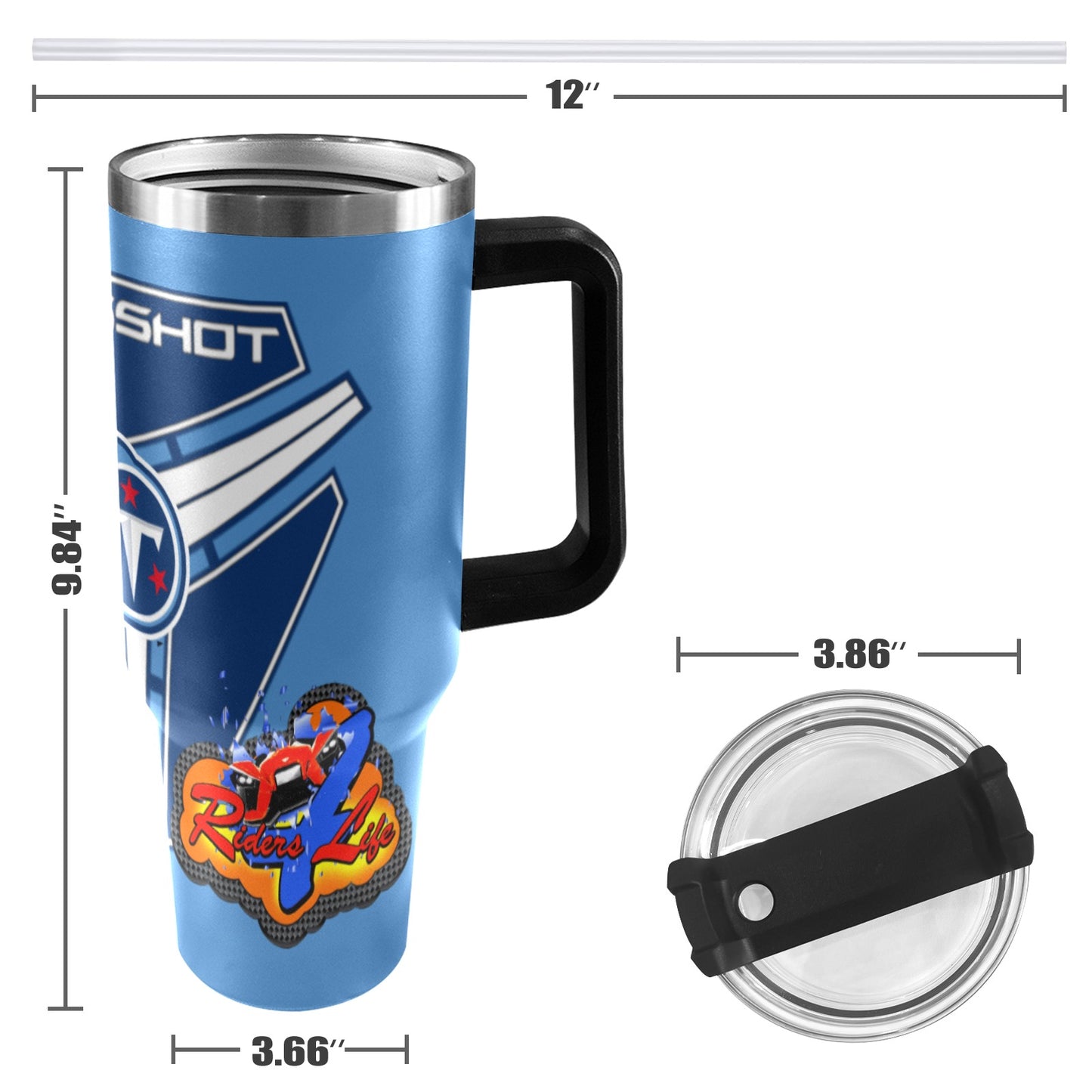 R4L TITANS 40OZ TUMBLER 2025