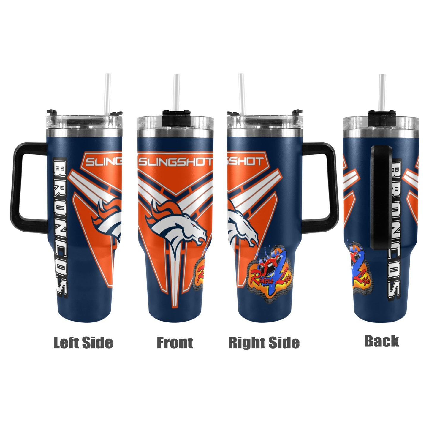 R4L BRONCOS 40OZ TUMBLER 2025