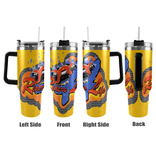 R4L 40oz Stainless Steel Stanley Mug 40oz Tumbler with Black Handle