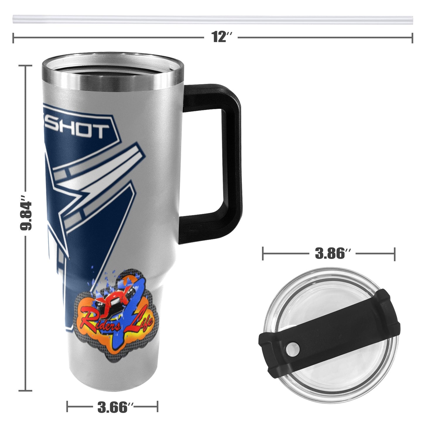 R4L COWBOYS 40OZ TUMBLER 2025