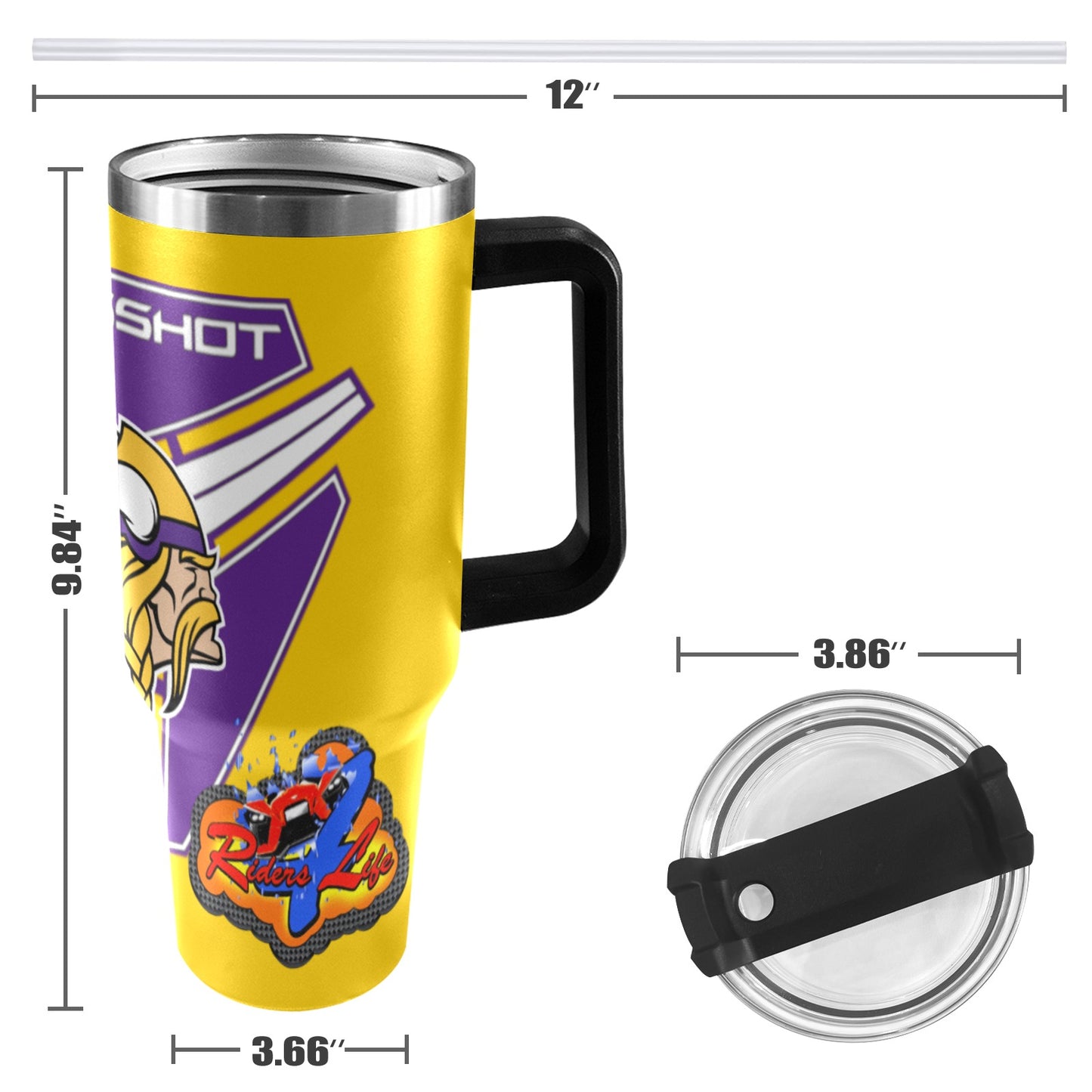 R4L VIKINGS 40OZ TUMBLER 2025