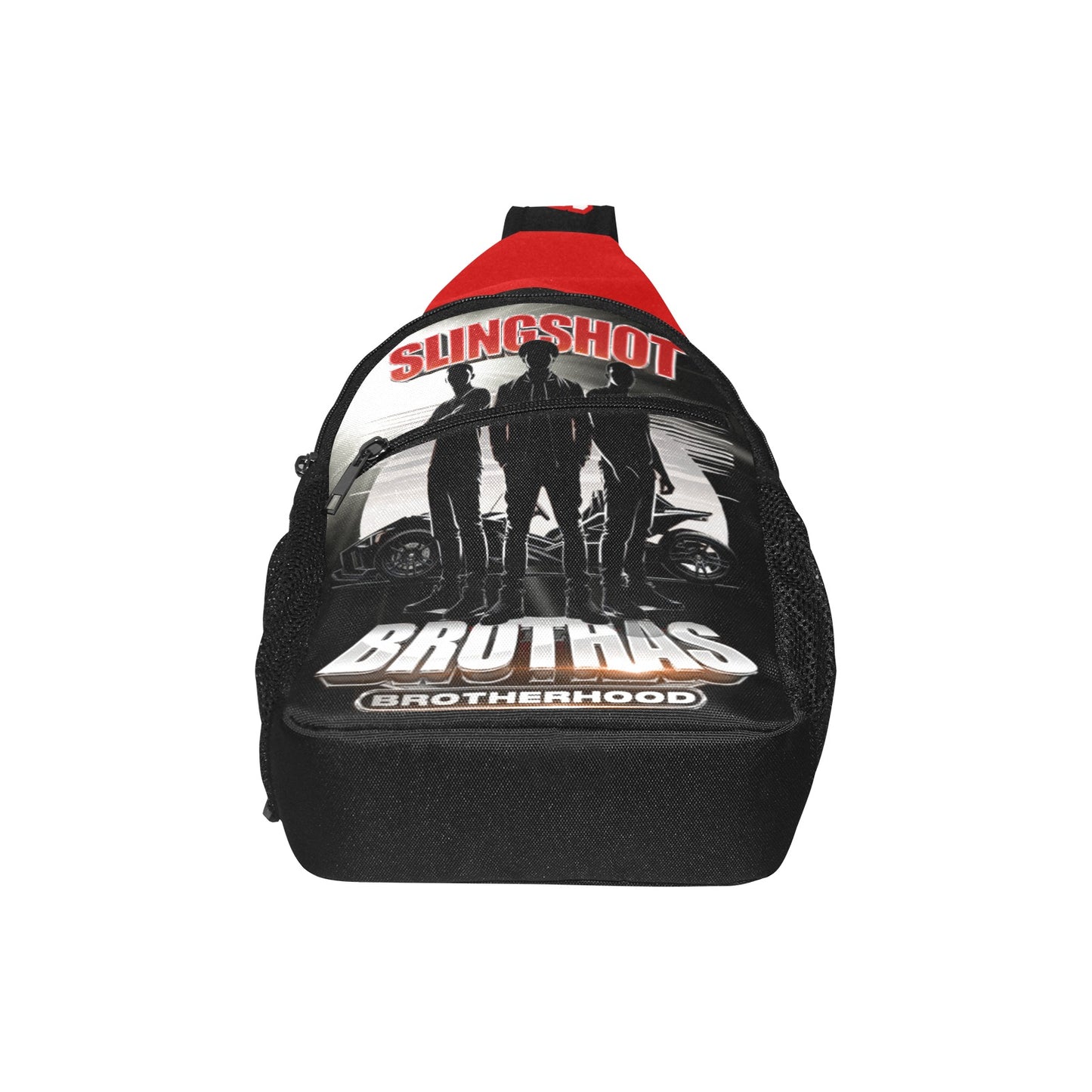 R4L Slingshot Brothas Crossbody Bag Red