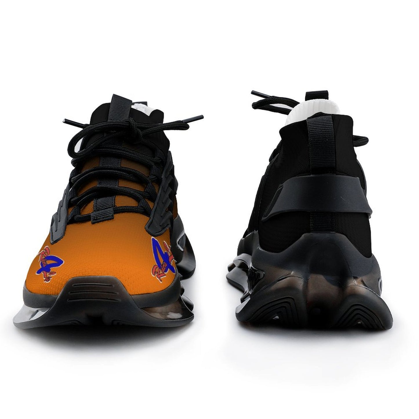 R4L Mesh Sneakers - Org/Blk