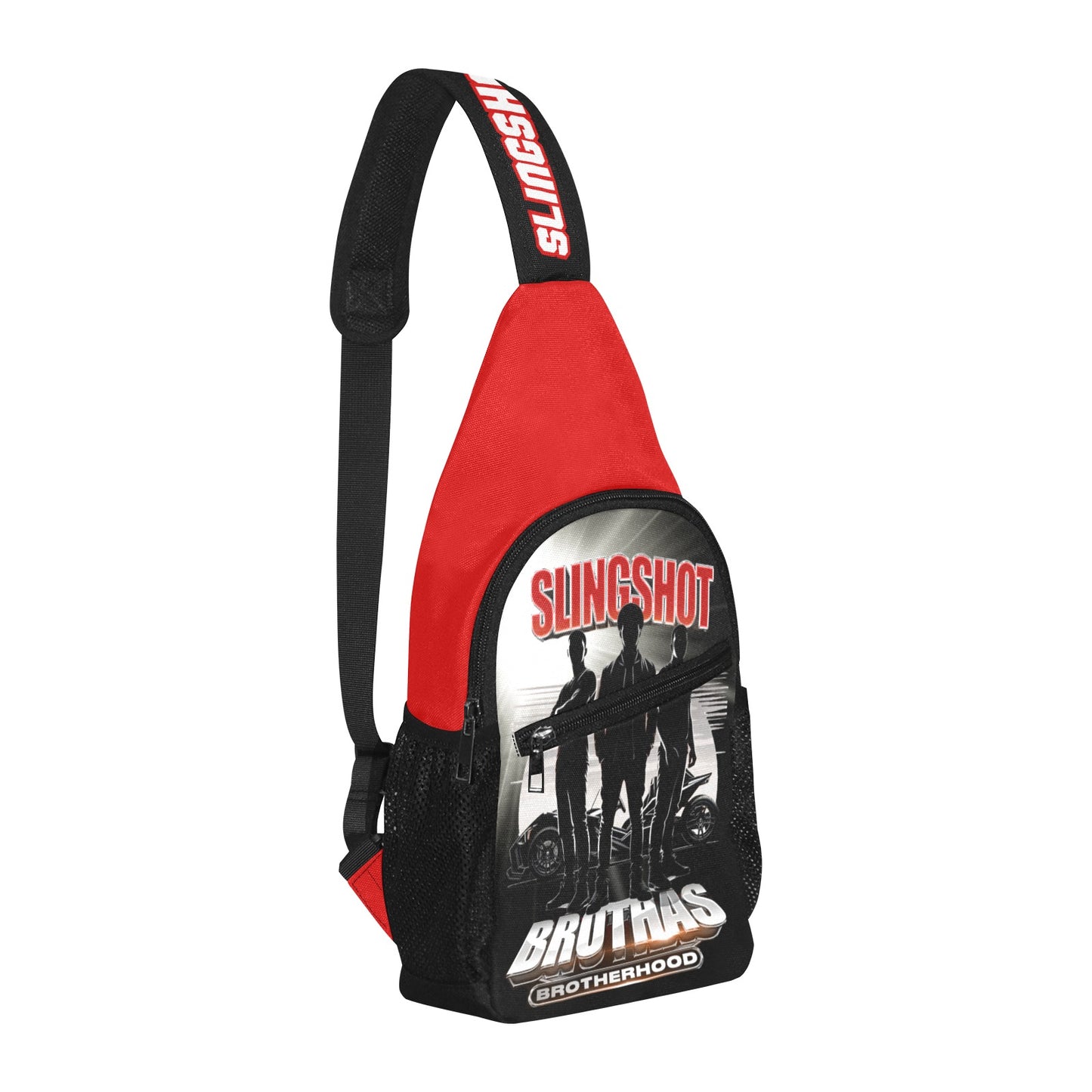 R4L Slingshot Brothas Crossbody Bag Red