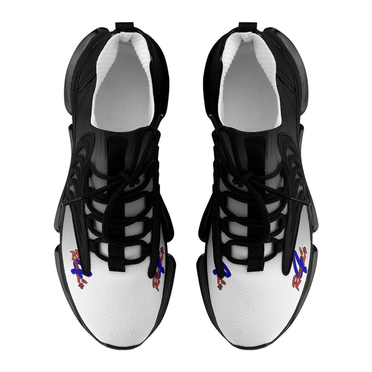 R4L Mesh Sneakers - Wht/Blk