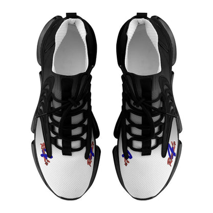 R4L Mesh Sneakers - Wht/Blk