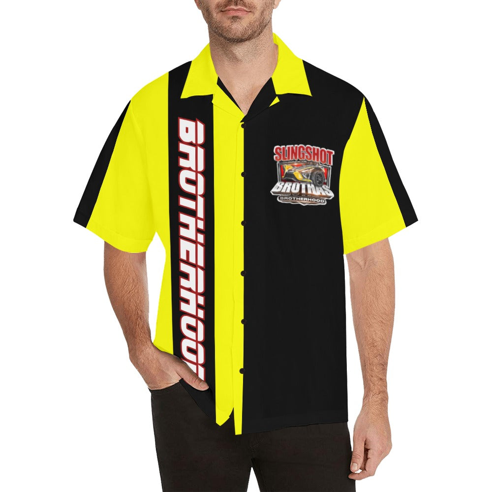 R4L Slingshot Brothas Short Sleeve Casual Button Down Shirt - 7 Colors