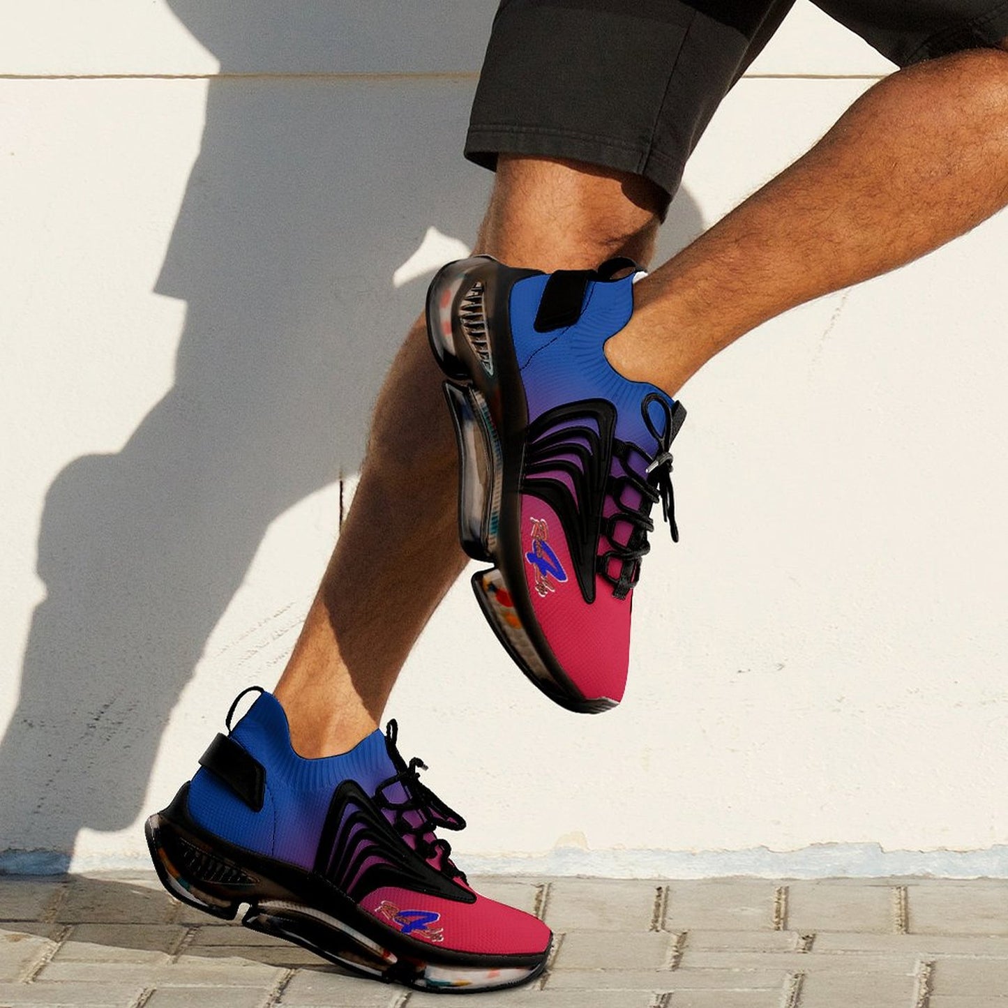 R4L Mesh Sneakers - Red/Blu