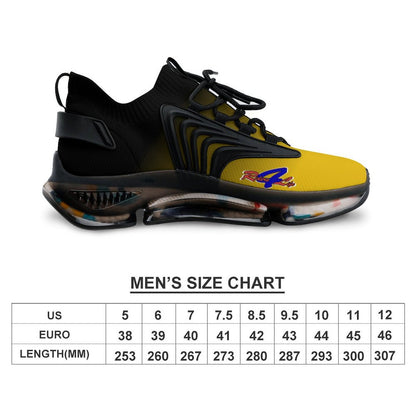R4L Mesh Sneakers - Gold/Blk
