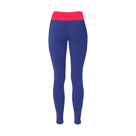 New York Leggings Blue