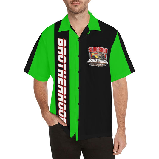 R4L Slingshot Brothas Short Sleeve Casual Button Down Shirt - 7 Colors