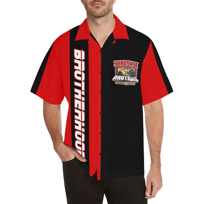 R4L Slingshot Brothas Short Sleeve Casual Button Down Shirt - 7 Colors