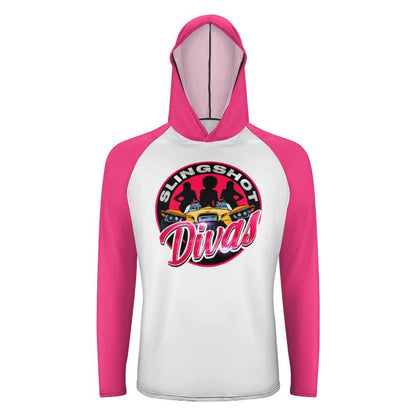 Slingshot Divas Long Sleeve Sun Protection Hoodie - Pink