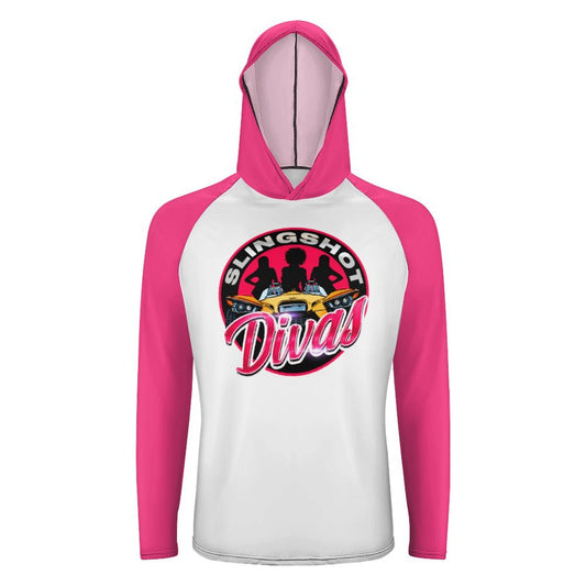 Slingshot Divas Long Sleeve Sun Protection Hoodie - Pink
