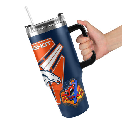 R4L BRONCOS 40OZ TUMBLER 2025