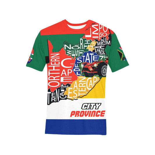 R4L South Africa Customizable Casual Tee - Add your City, Province and Name