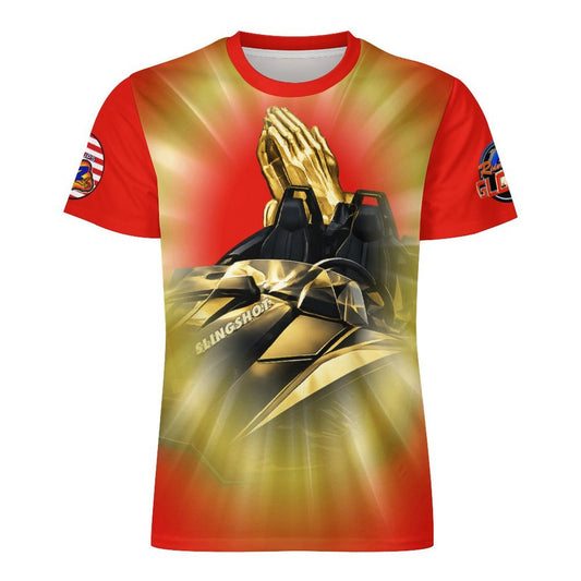 R4L Ride with Faith Ice Silk Tee - Red