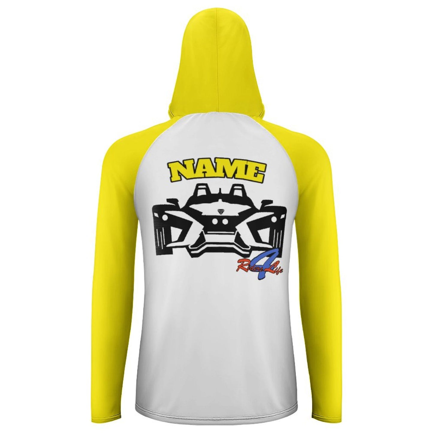 Slingshot Brothas Long Sleeve Sun Protection Hoodie - Yellow