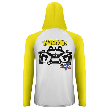 Slingshot Brothas Long Sleeve Sun Protection Hoodie - Yellow