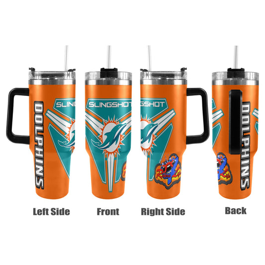 R4L DOLPHINS 40OZ TUMBLER 2025