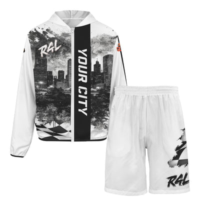 R4L Mens Monochrome Two Piece Ponjee Sun Protection - Can Am