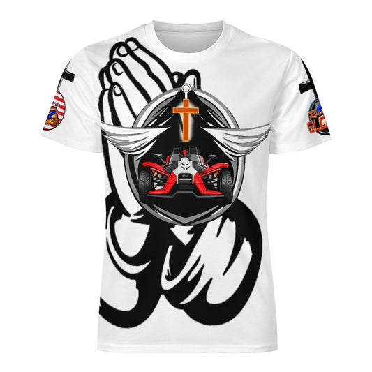 R4L Protected by Prayer Ice Silk Tee- Wht