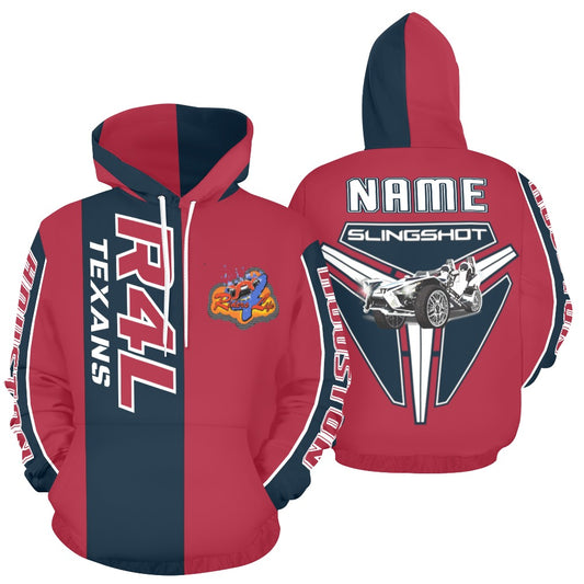 R4L Texans Heavyweight Dry Fit Hoodie