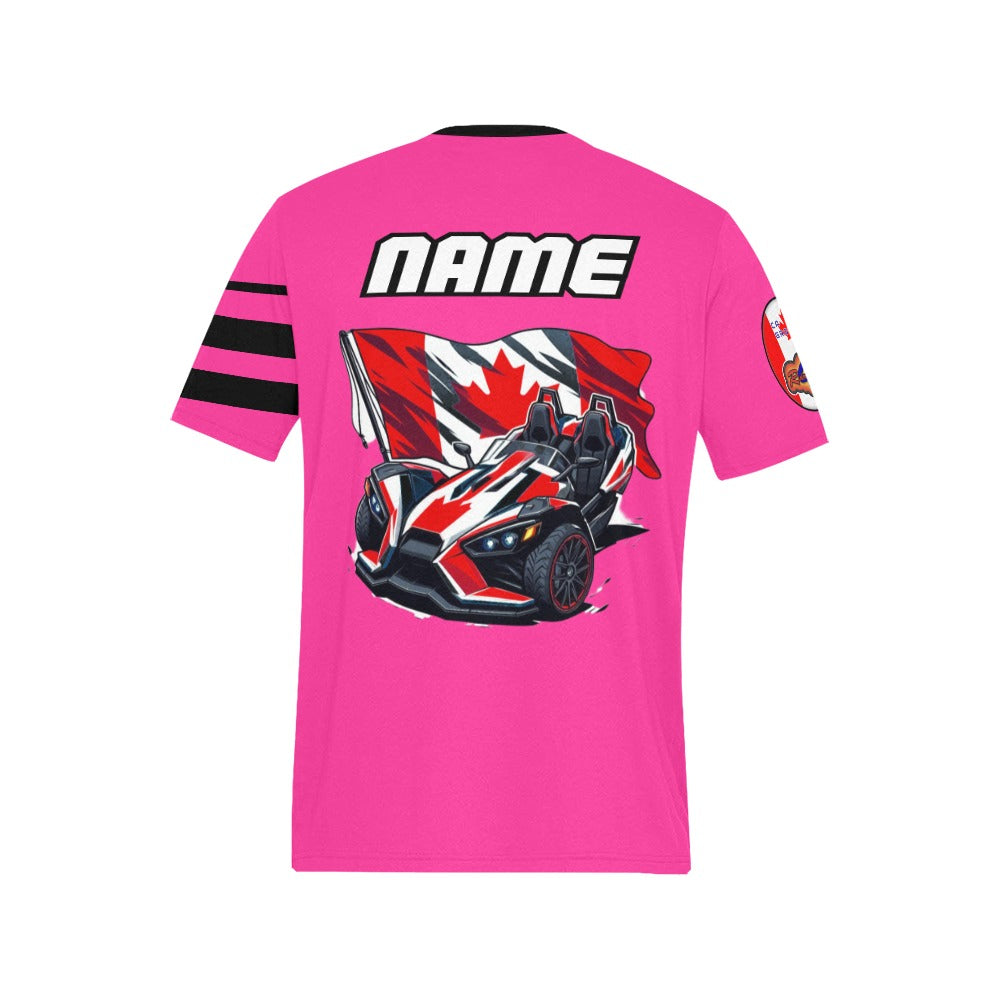 R4L Customizable Canada Tees - Red SS - Add Your Name - 8 Colors