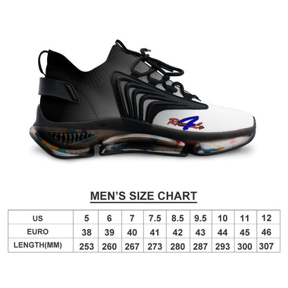R4L Mesh Sneakers - Wht/Blk