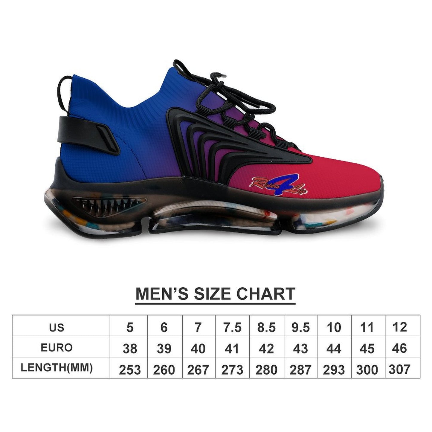 R4L Mesh Sneakers - Red/Blu