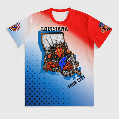 R4L State Ice Silk Tee - Louisiana