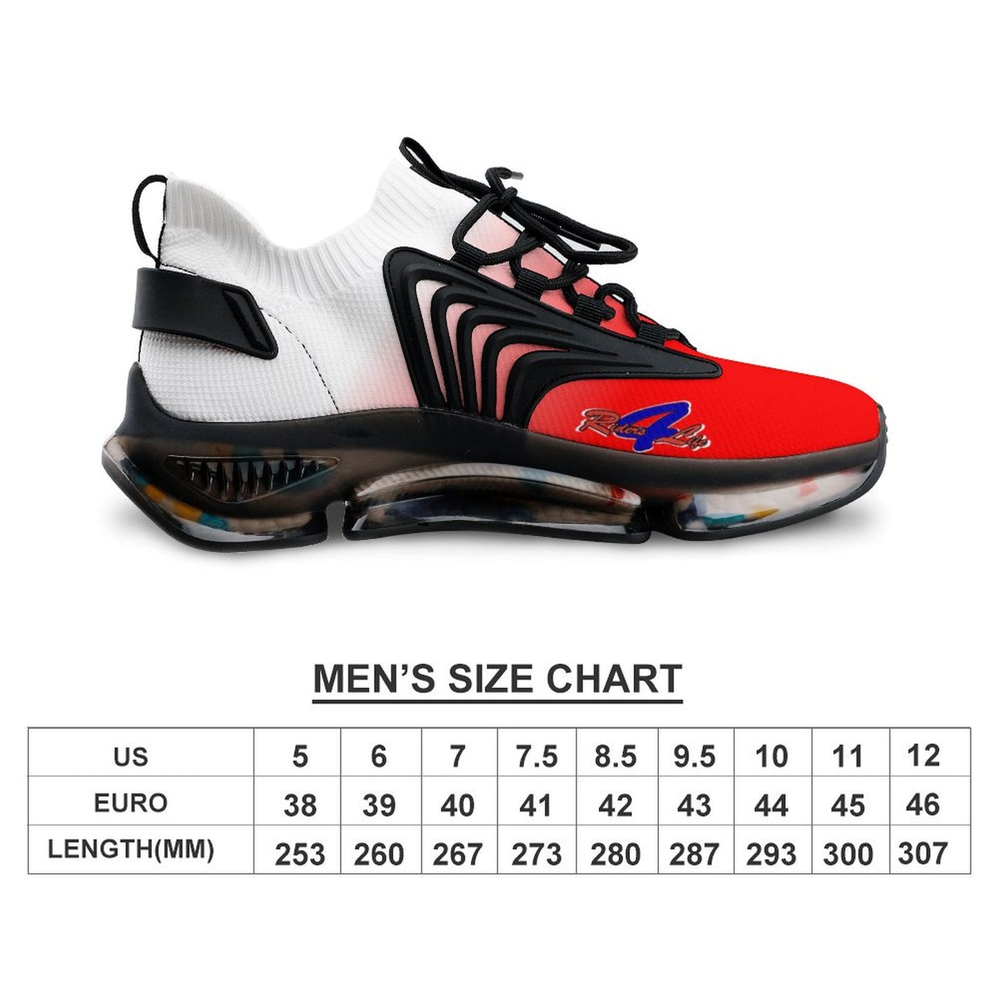 R4L Mesh Sneakers - Red/Wht