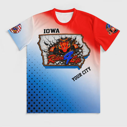 R4L State Ice Silk Tee - Iowa