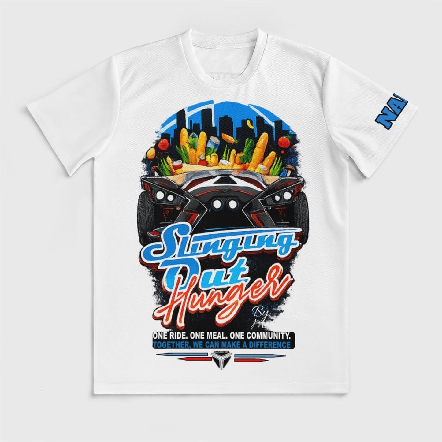 R4L Slinging Out Hunger Ice Silk Tee - Wht