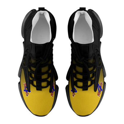 R4L Mesh Sneakers - Gold/Blk
