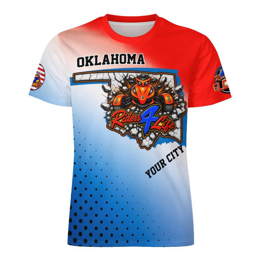 R4L State Ice Silk Tee - Oklahoma