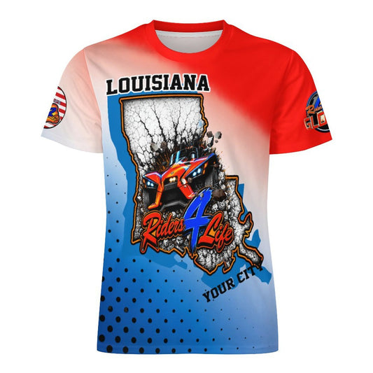 R4L Ice Silk State Design - Louisiana