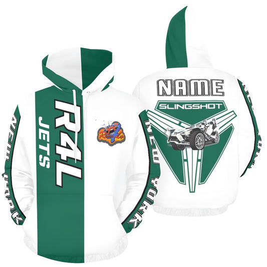 R4L Jets Heavyweight Dry Fit Hoodie