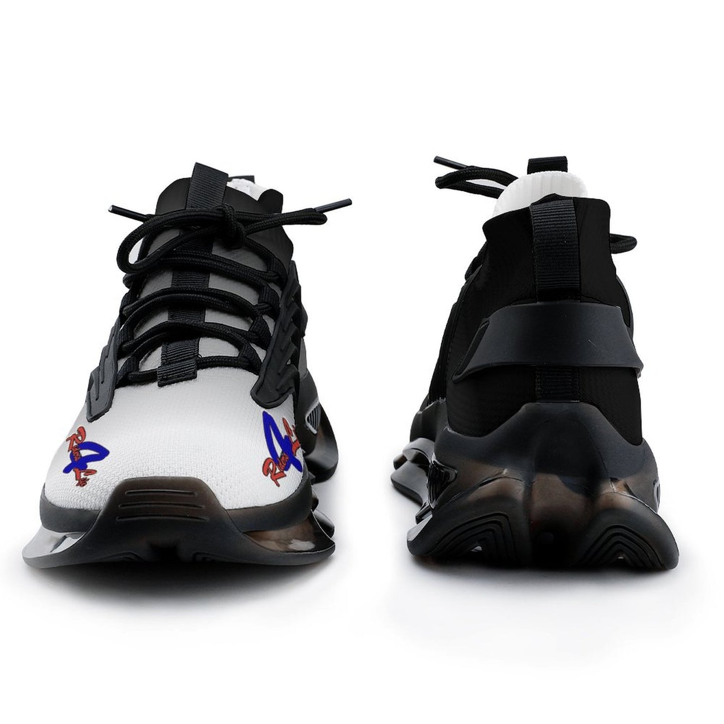 R4L Mesh Sneakers - Wht/Blk
