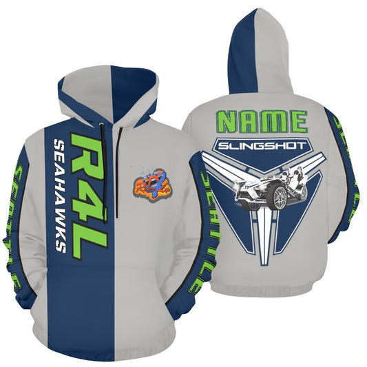 R4L Seahawks Heavyweight Dry Fit Hoodie