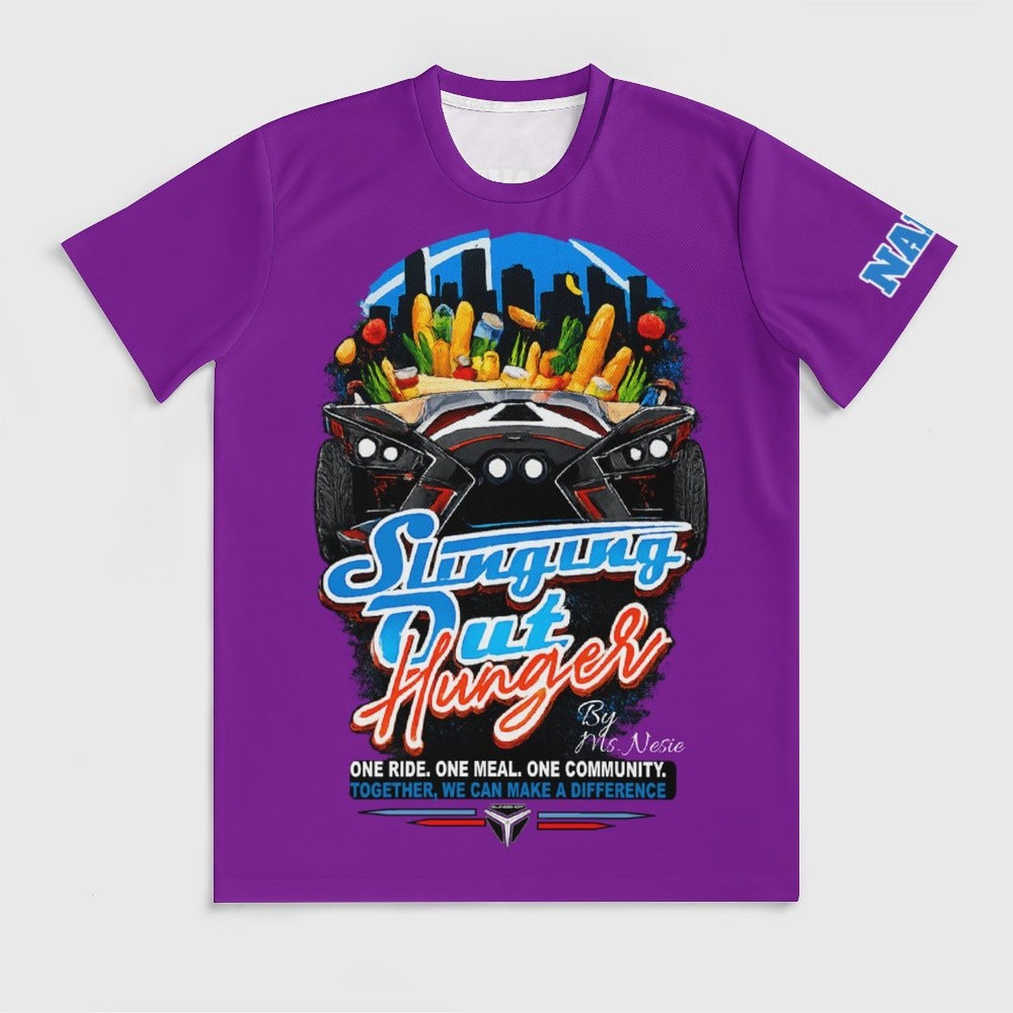 R4L Slinging Out Hunger Ice Silk Tee Prpl