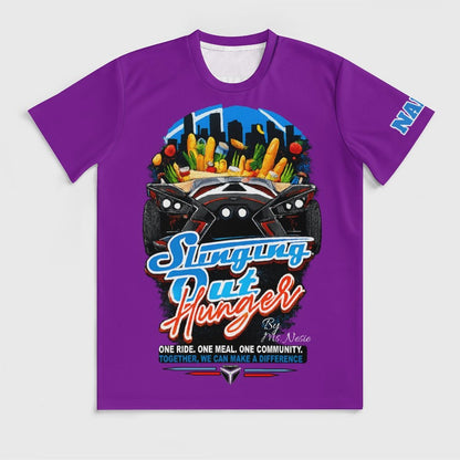 R4L Slinging Out Hunger Ice Silk Tee Prpl