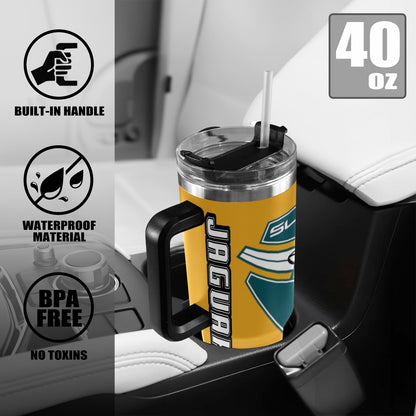 R4L  JAGUARS 40OZ TUMBLER 2025