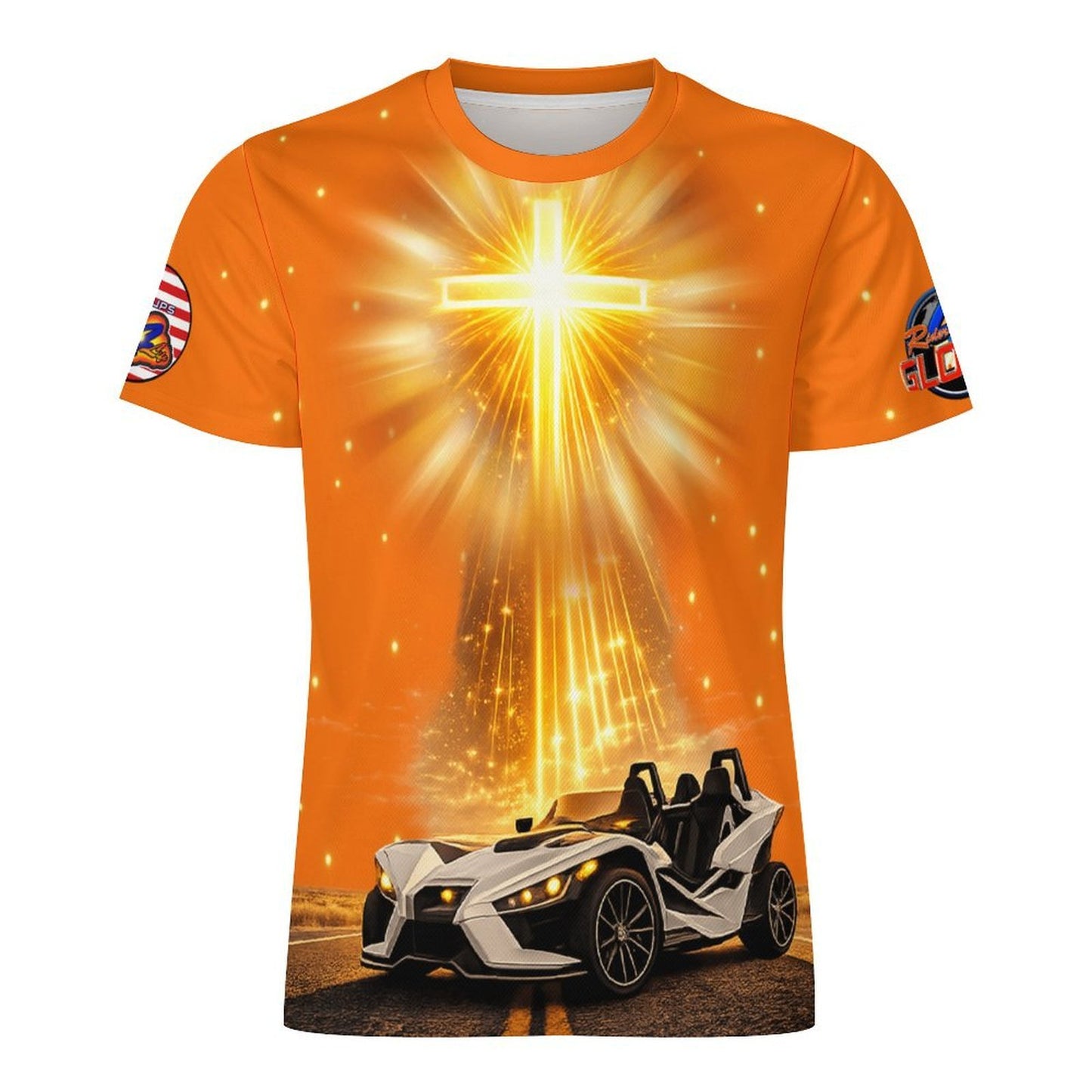 R4L Protected Rider Ice Silk Tee - Org